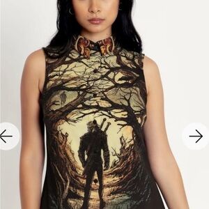 The Witcher Blackmilk business time shirt NWT